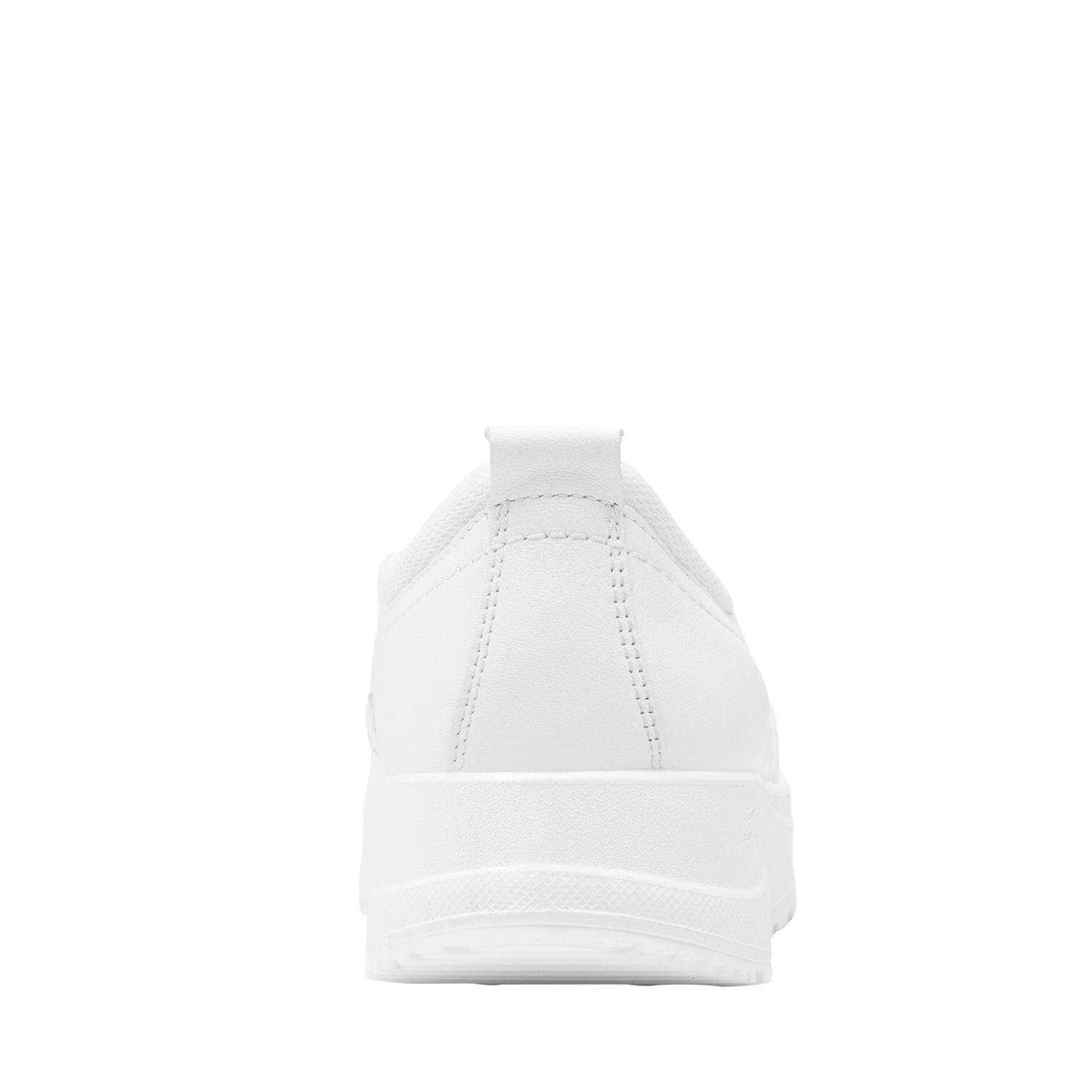 Zapatilla Mujer Cuero Atsiri Blanco Flexi-4