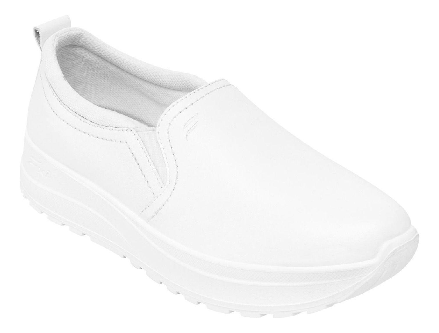 Zapatilla Mujer Cuero Atsiri Blanco Flexi-8