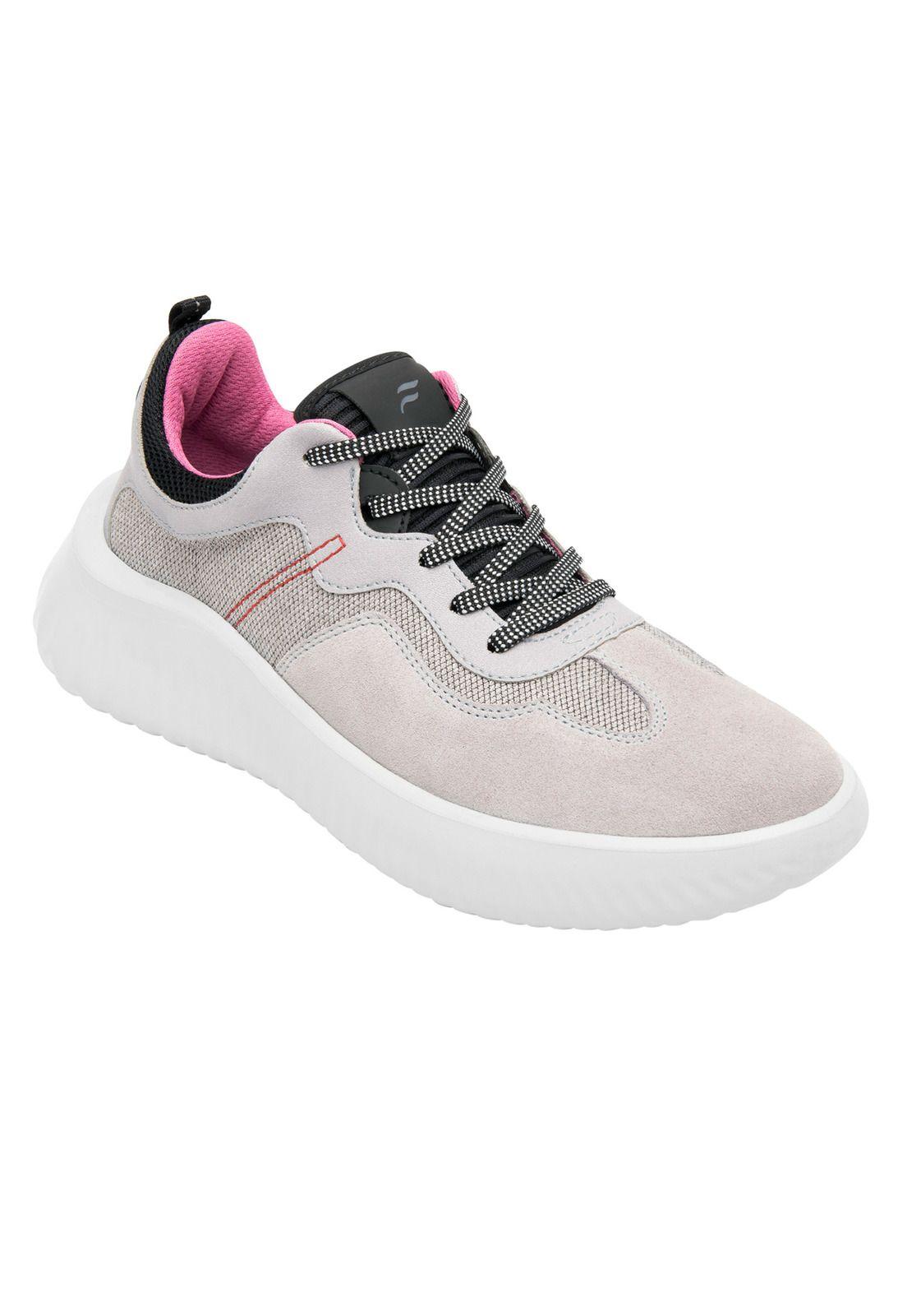 Zapatilla Mujer Danna Gris Flexi-0