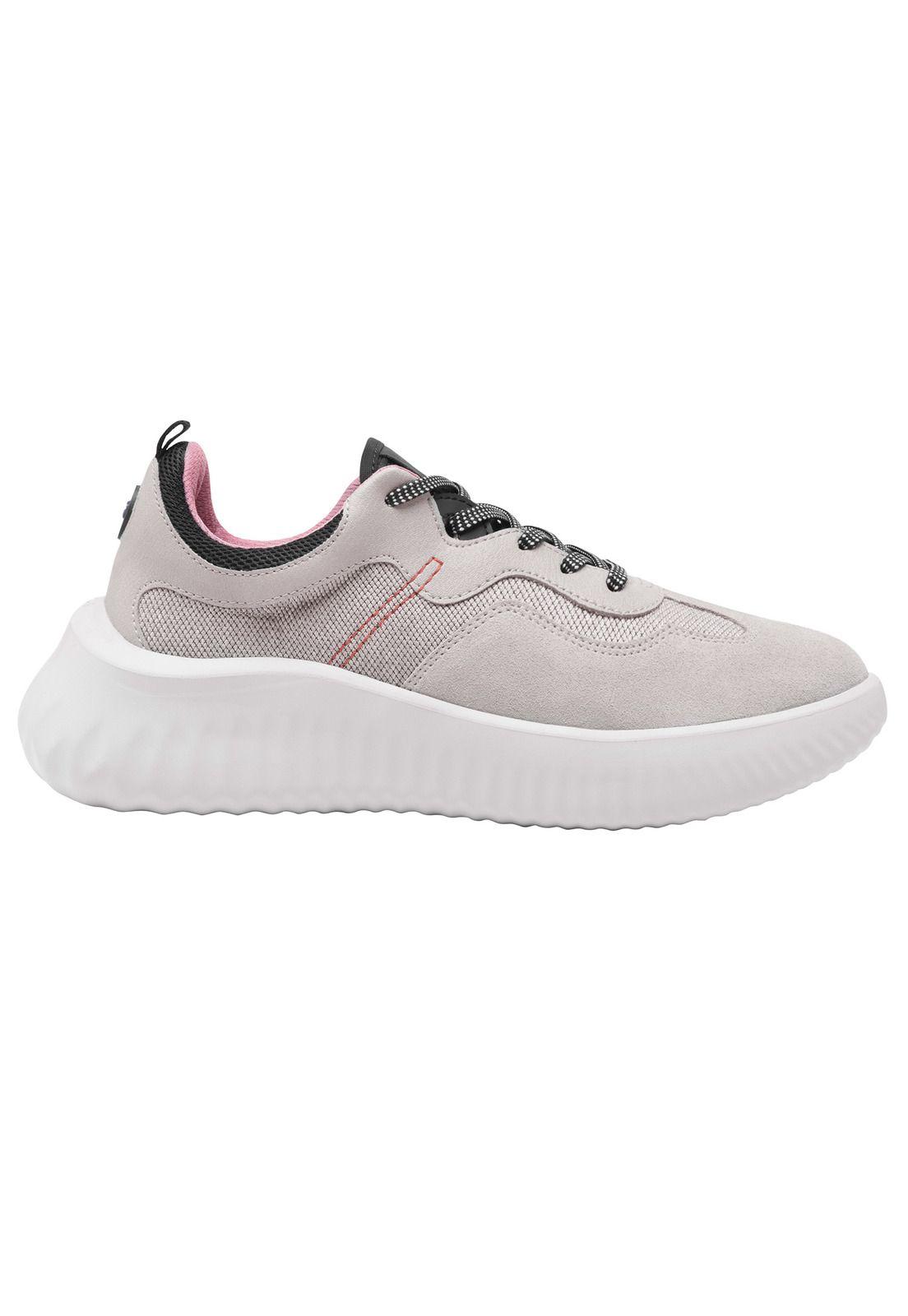 Zapatilla Mujer Danna Gris Flexi-1