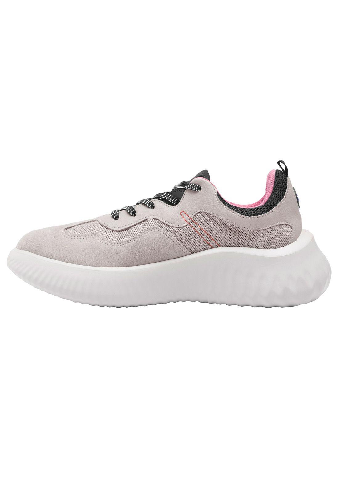 Zapatilla Mujer Danna Gris Flexi-2