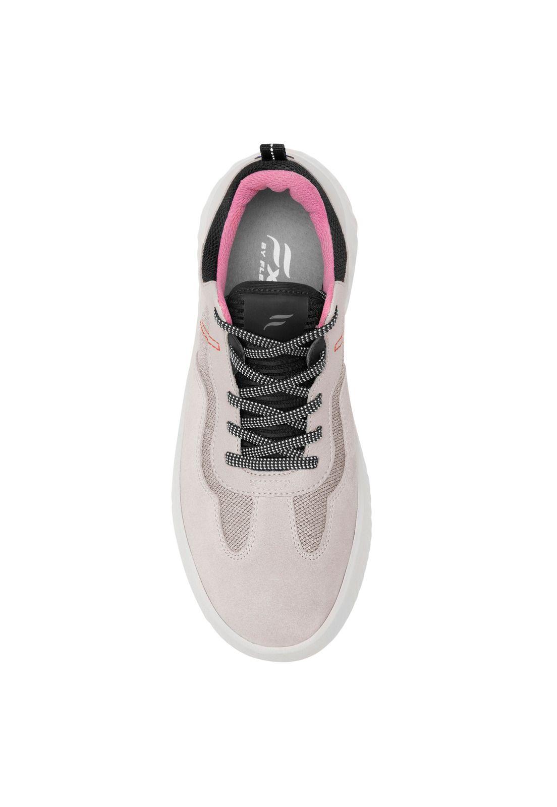 Zapatilla Mujer Danna Gris Flexi-3