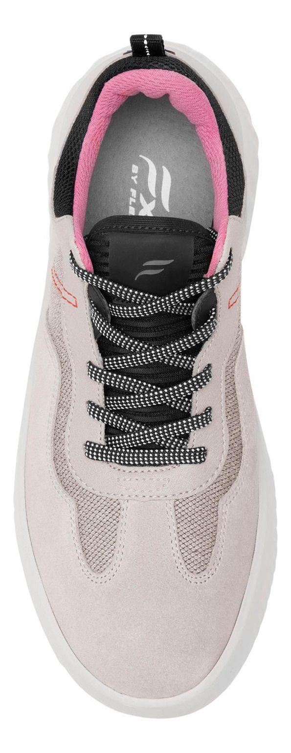 Zapatilla Mujer Danna Gris Flexi-3