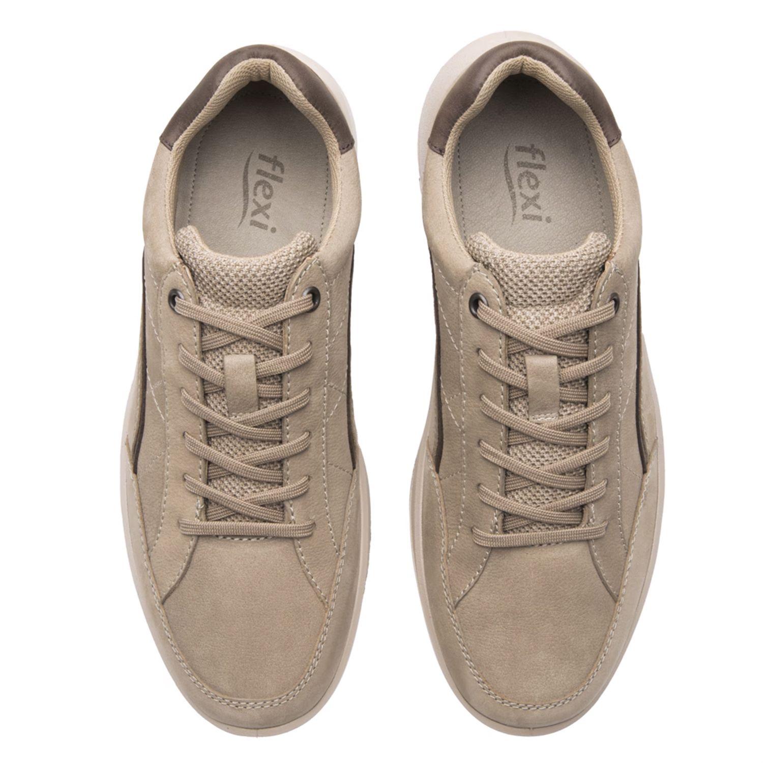 Zapatilla Hombre Sanz 419903 Taupe Flexi-4