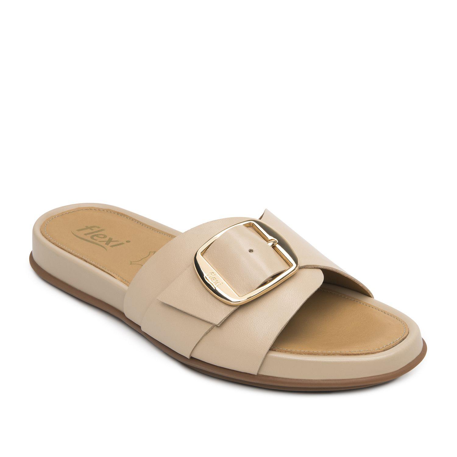 Sandalia Mujer Caterina 133601 Blanco Crema Flexi-1