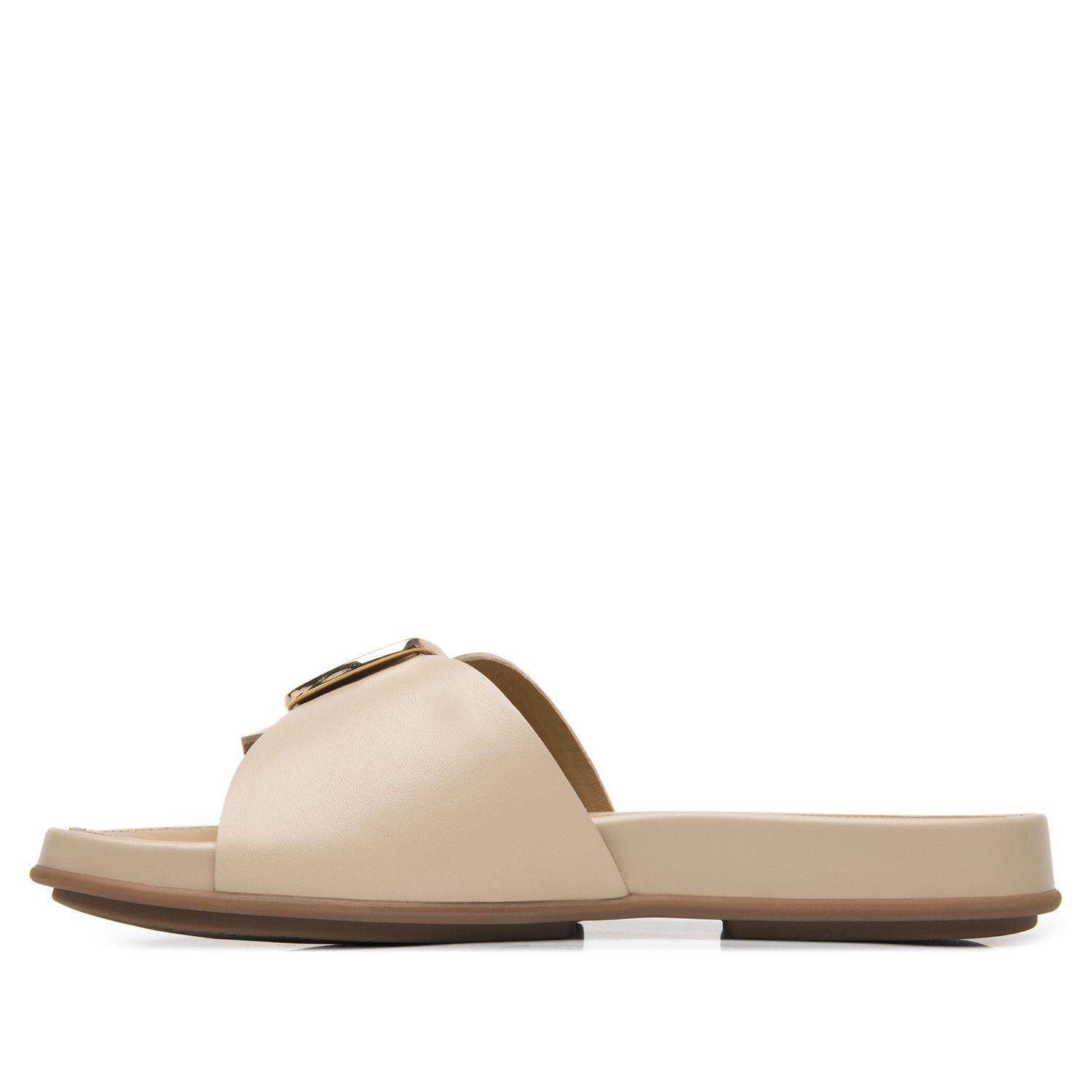 Sandalia Mujer Caterina 133601 Blanco Crema Flexi-2