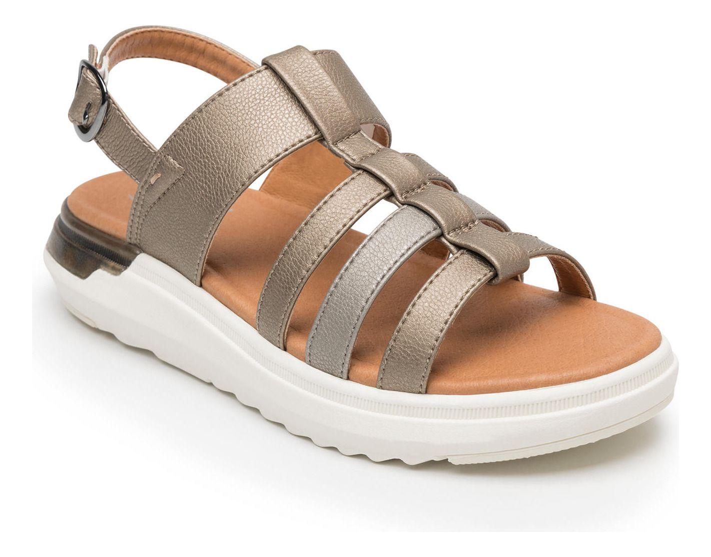Sandalia Mujer Fraga 129402 Dorada Flexi-1