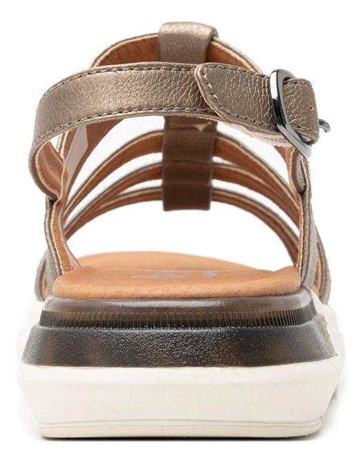 Sandalia Mujer Fraga 129402 Dorada Flexi-6