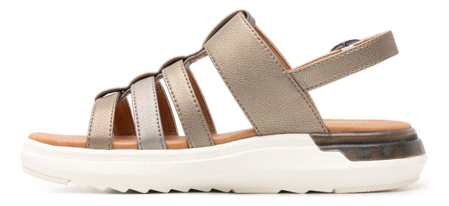 Sandalia Mujer Fraga 129402 Dorada Flexi-2