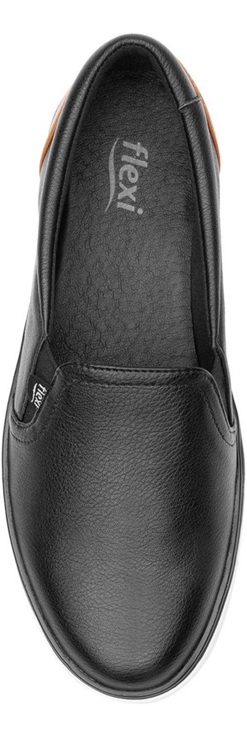 Zapatilla Mujer Canoli Negro Flexi-5