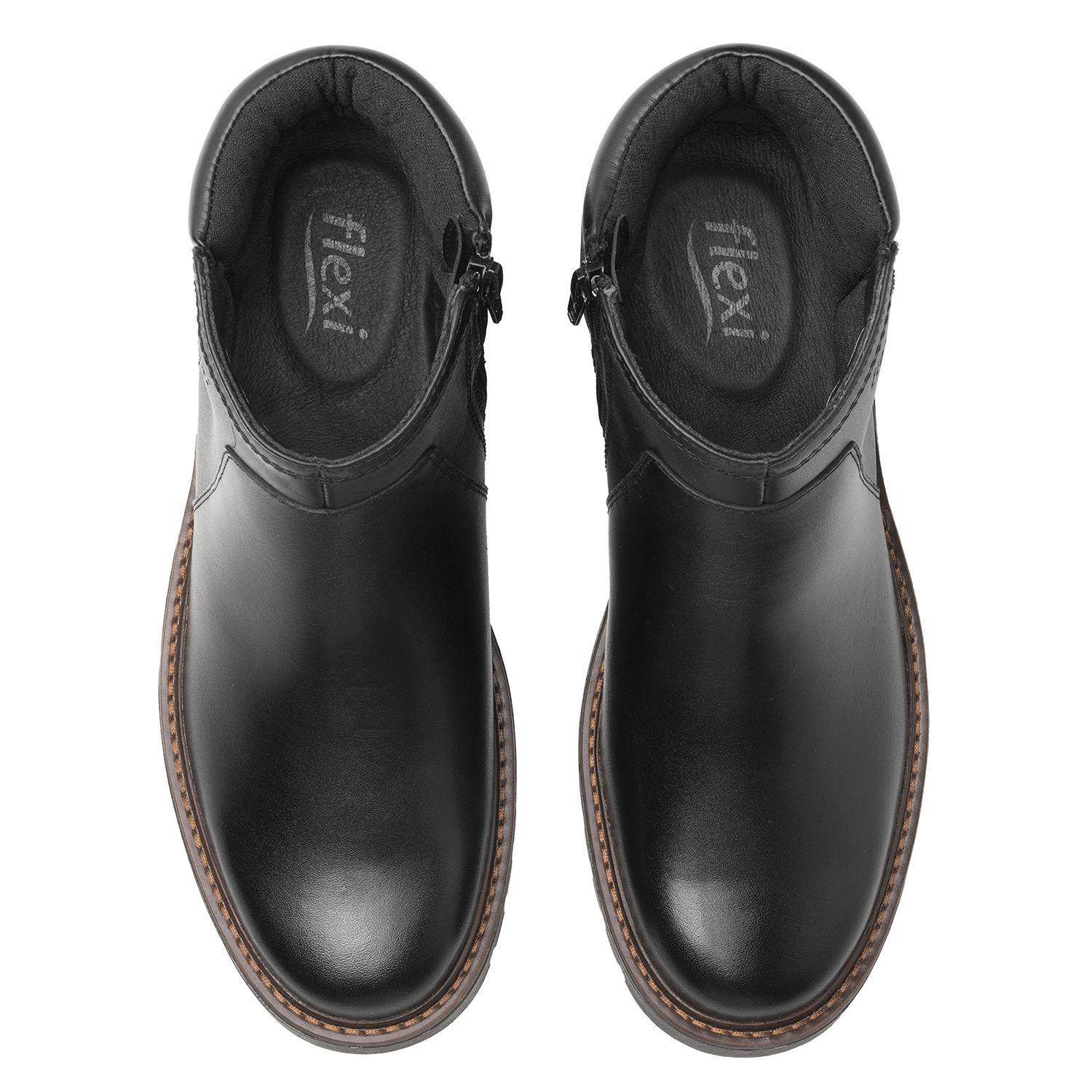 Botin Mujer Aldara 37823 Negro Flexi-6