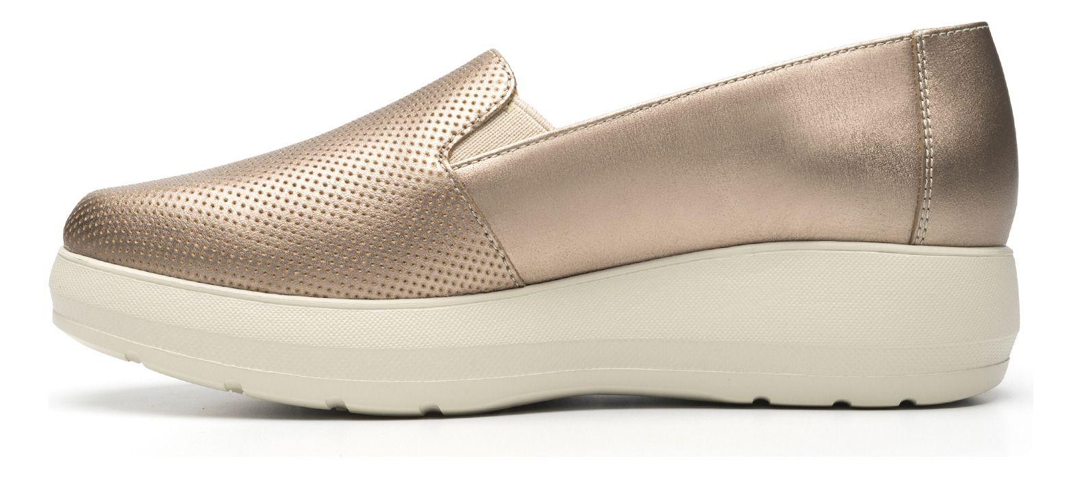 Zapato Mujer Edith 126710 Dorado Flexi-5