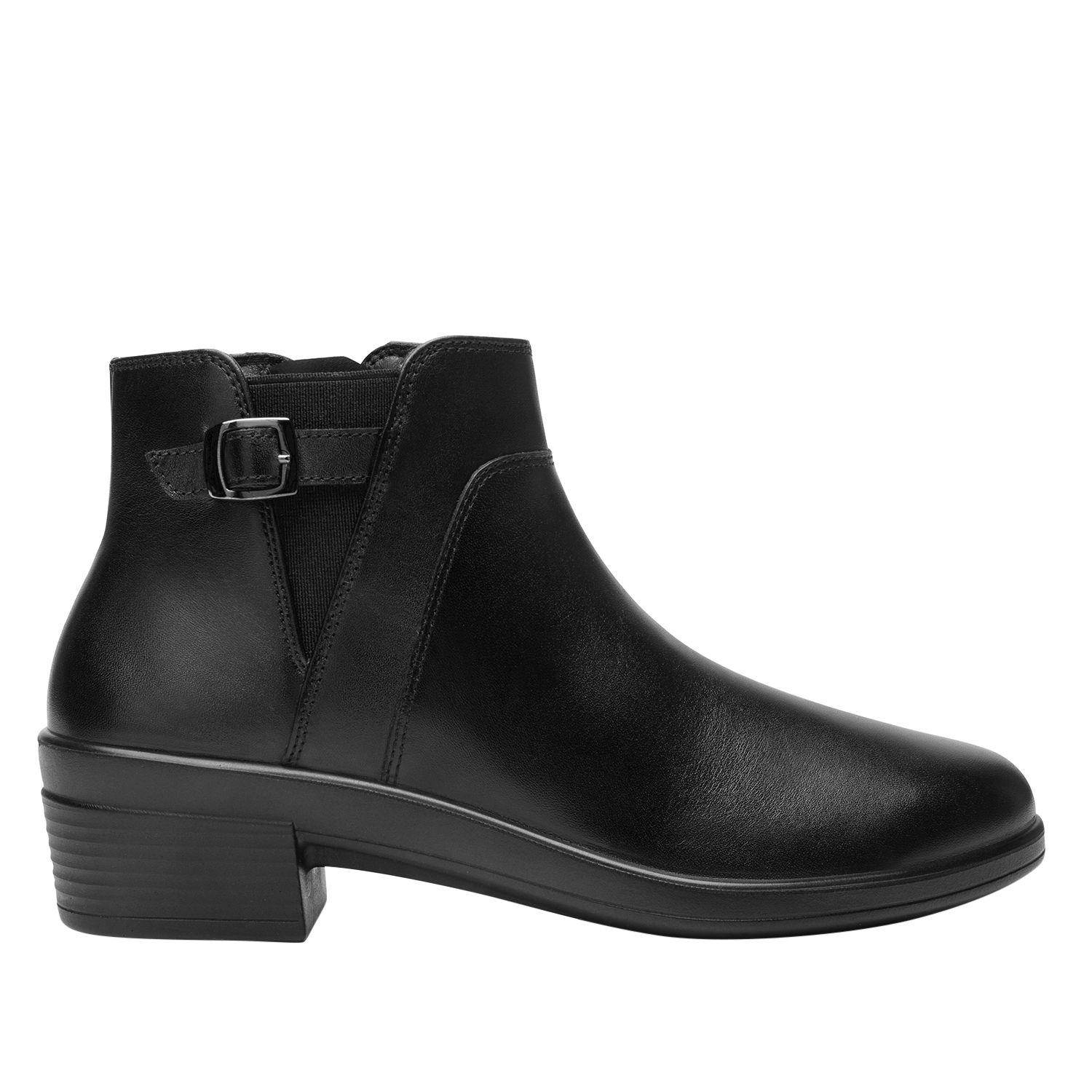 Botin Mujer Raissa 130004 Negro Flexi-0