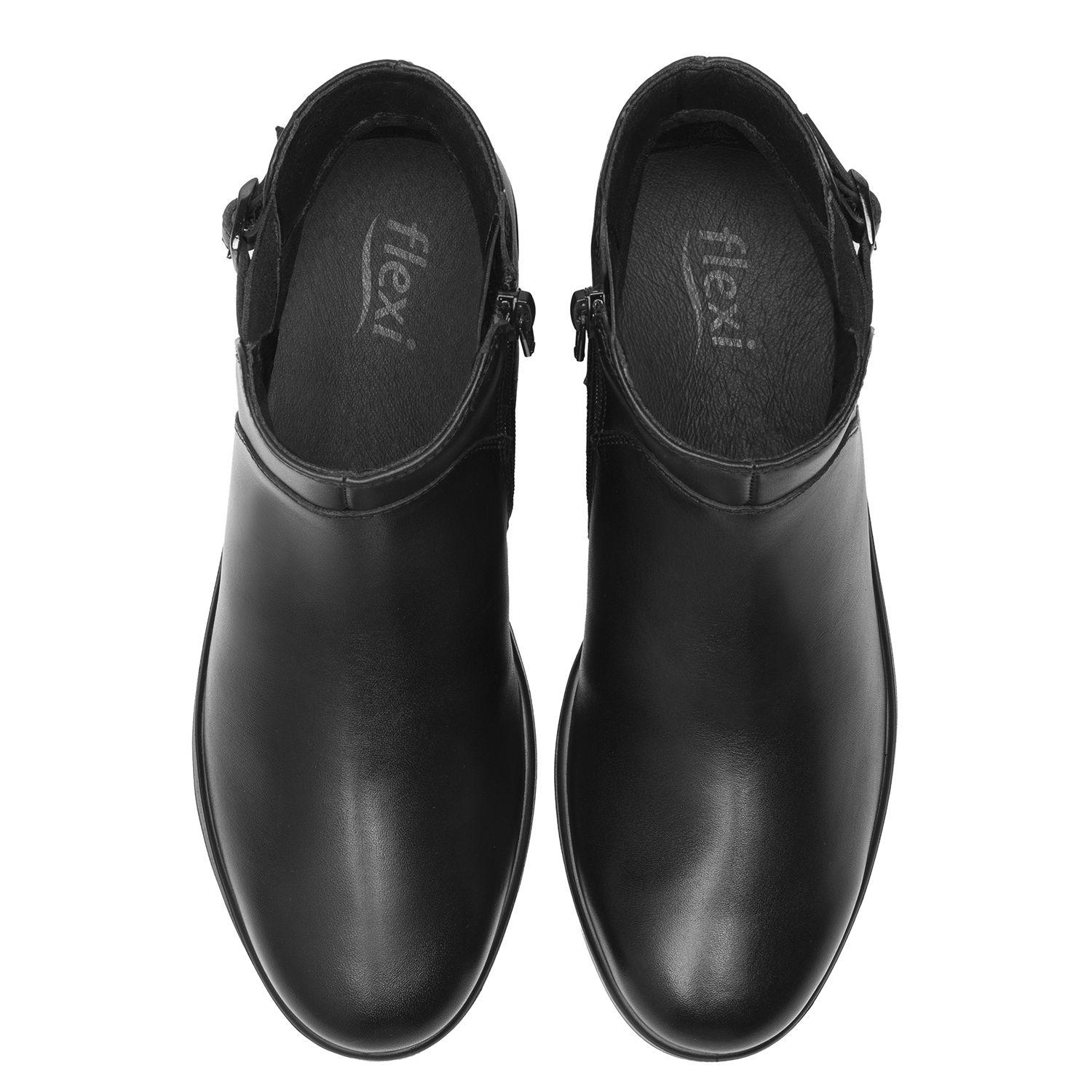 Botin Mujer Raissa 130004 Negro Flexi-5