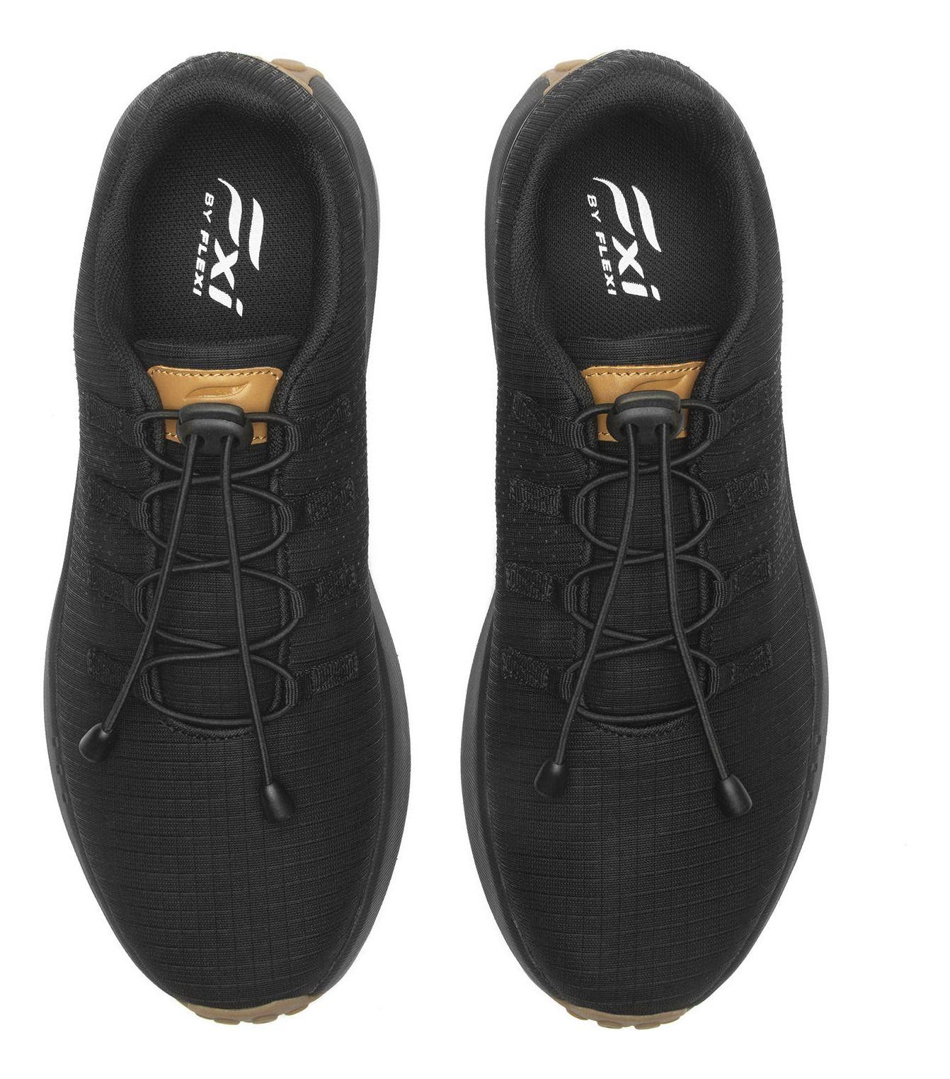 Zapatilla Hombre Flow 413904 Negra Flexi-5
