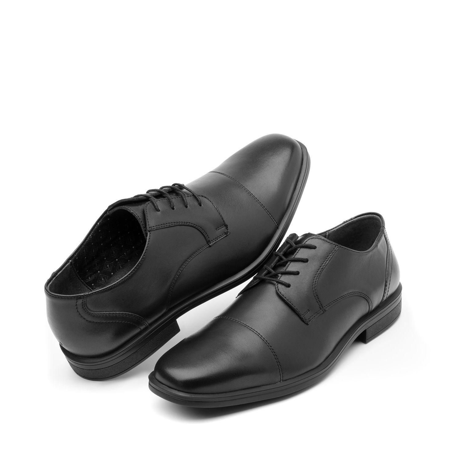 Zapato Hombre Cuero Cook Negro Flexi-4