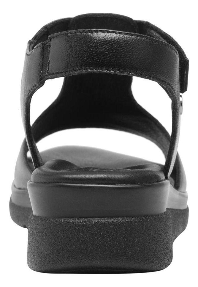 Sandalia Mujer Cuero Dariana Negro Flexi-3