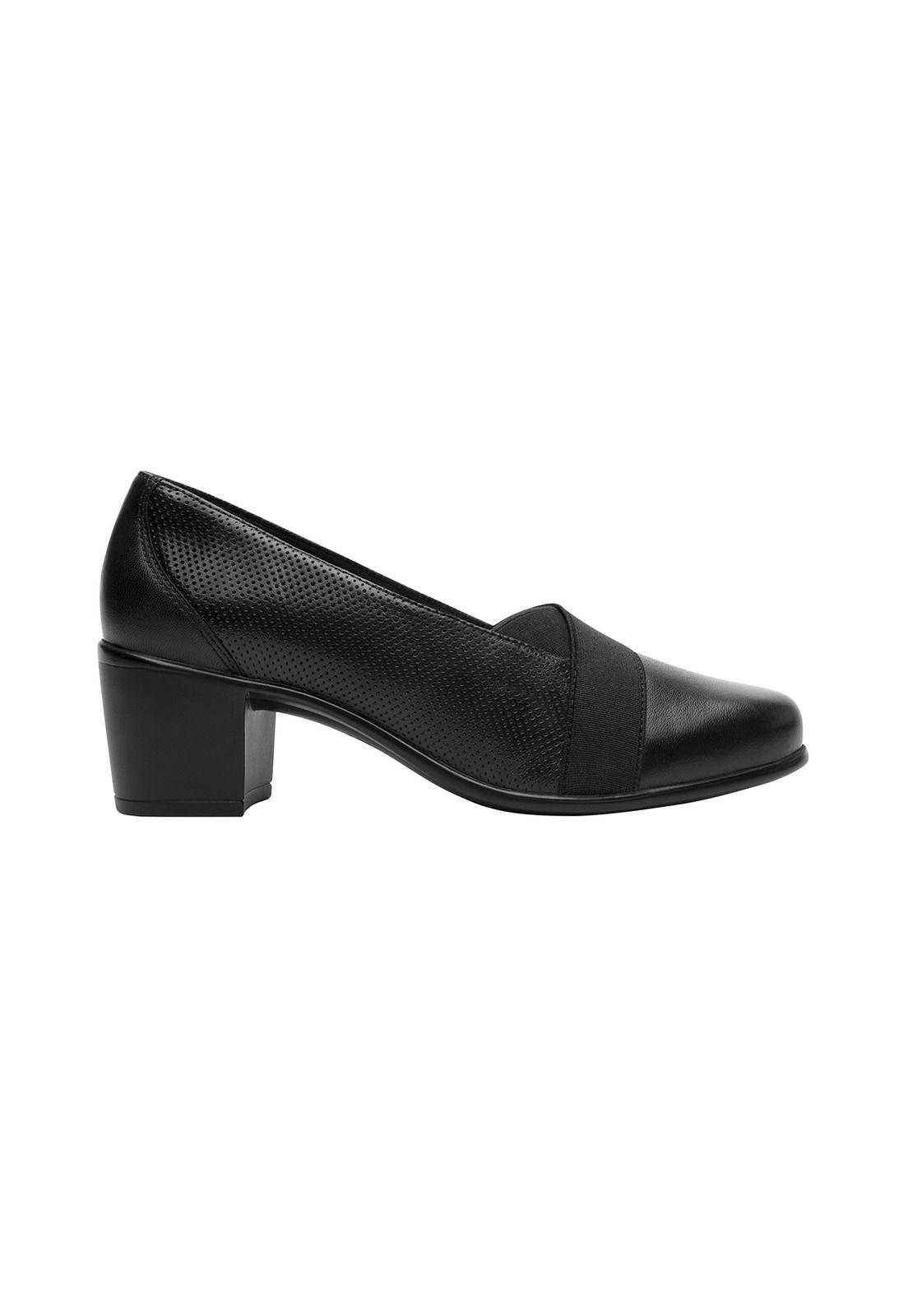 Zapato Mujer Cuero Renata Negro Flexi-3