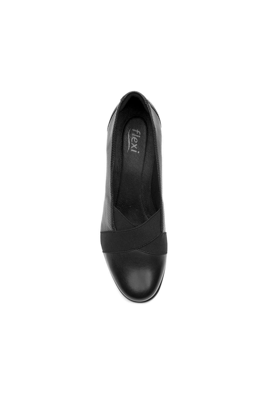Zapato Mujer Cuero Renata Negro Flexi-6
