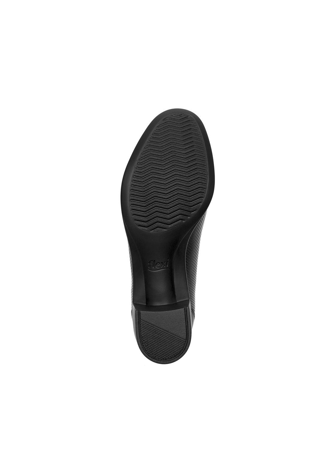 Zapato Mujer Cuero Renata Negro Flexi-7