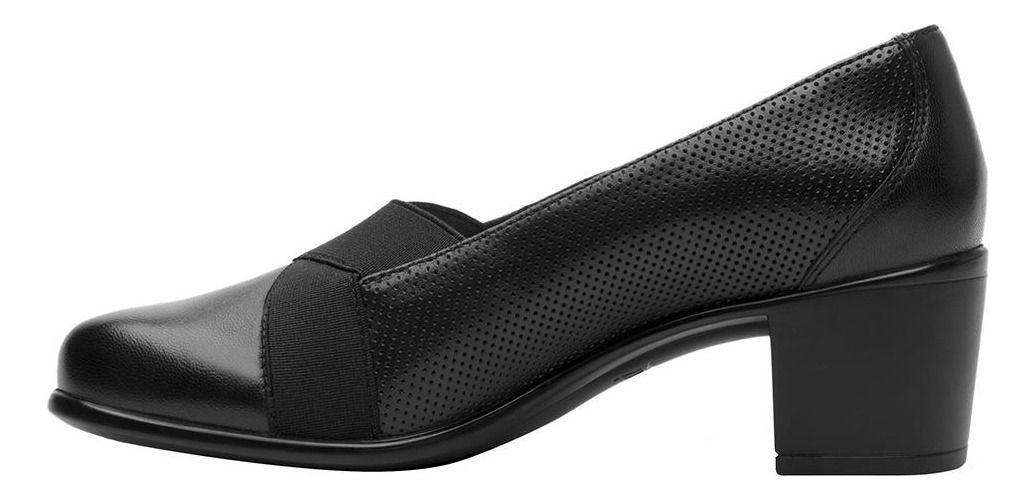 Zapato Mujer Cuero Renata Negro Flexi-2