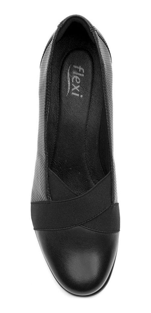 Zapato Mujer Cuero Renata Negro Flexi-5