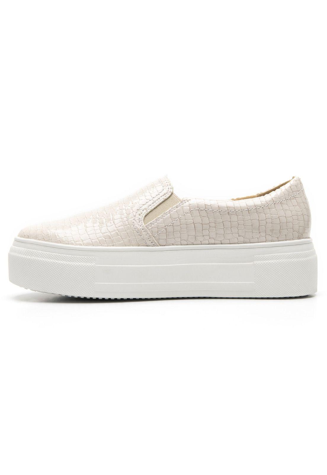 Zapatilla Mujer Lina 125403 Blanco Perla Flexi-2