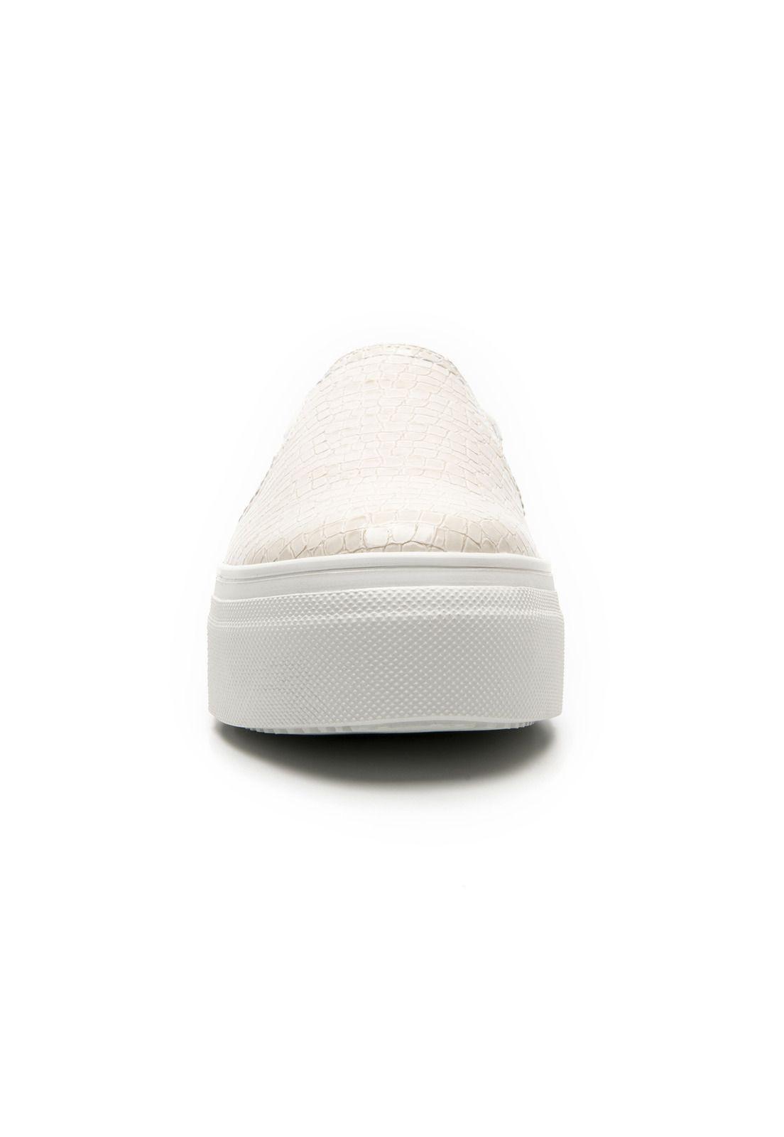 Zapatilla Mujer Lina 125403 Blanco Perla Flexi-6