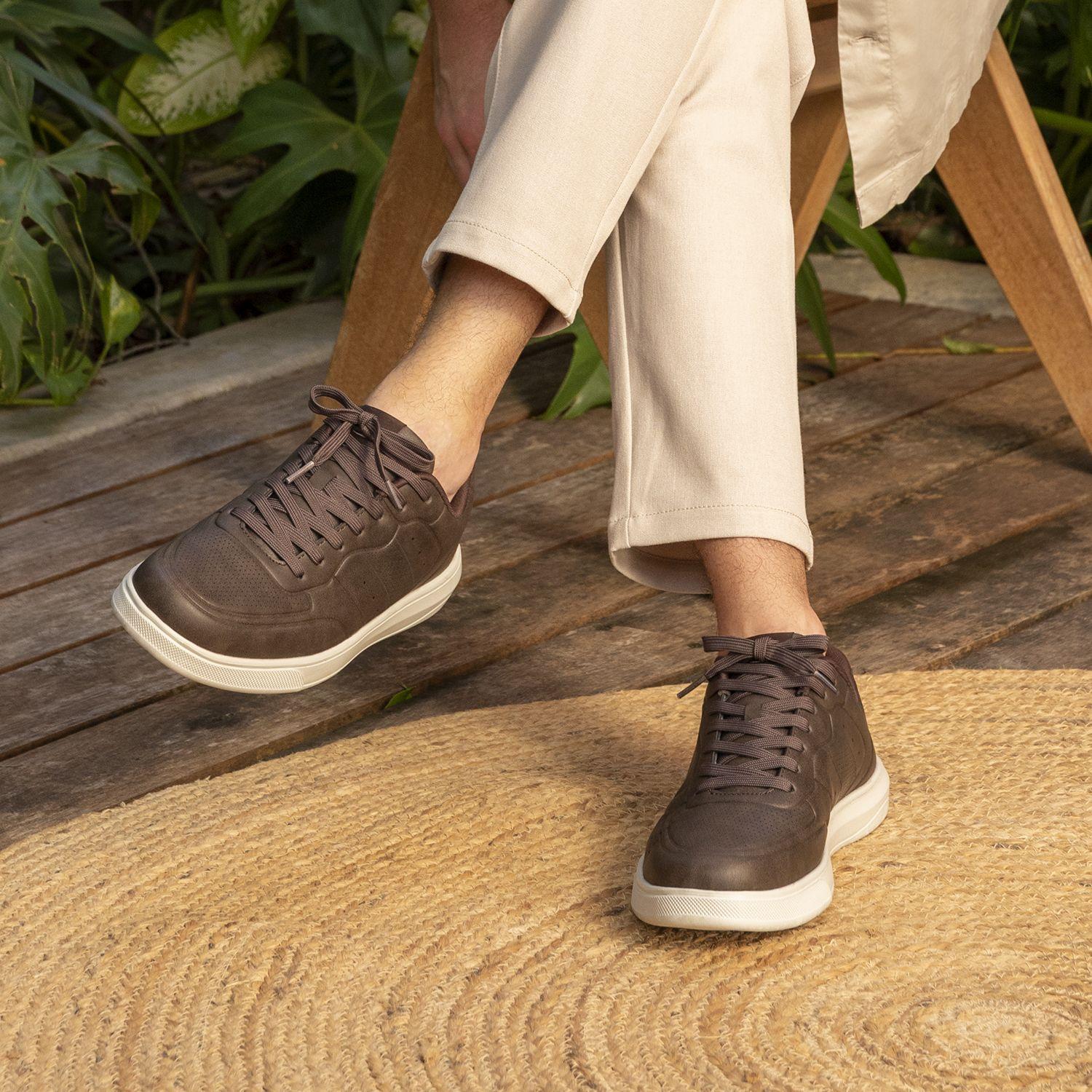 Zapatilla Hombre Fraser 415306 Cafe Flexi-2