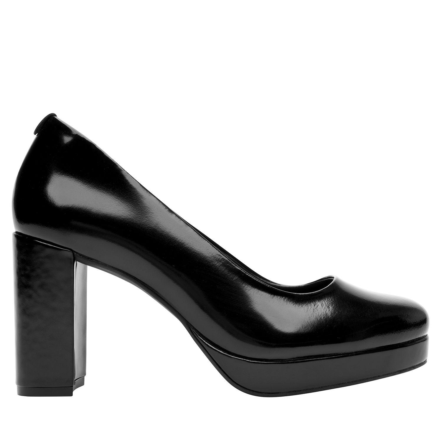 Zapato Mujer Cuero Flavia Negro Flexi-0