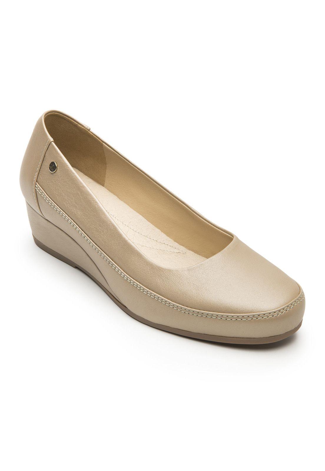 Zapato Mujer Stephie 127001 Café Claro Flexi-1