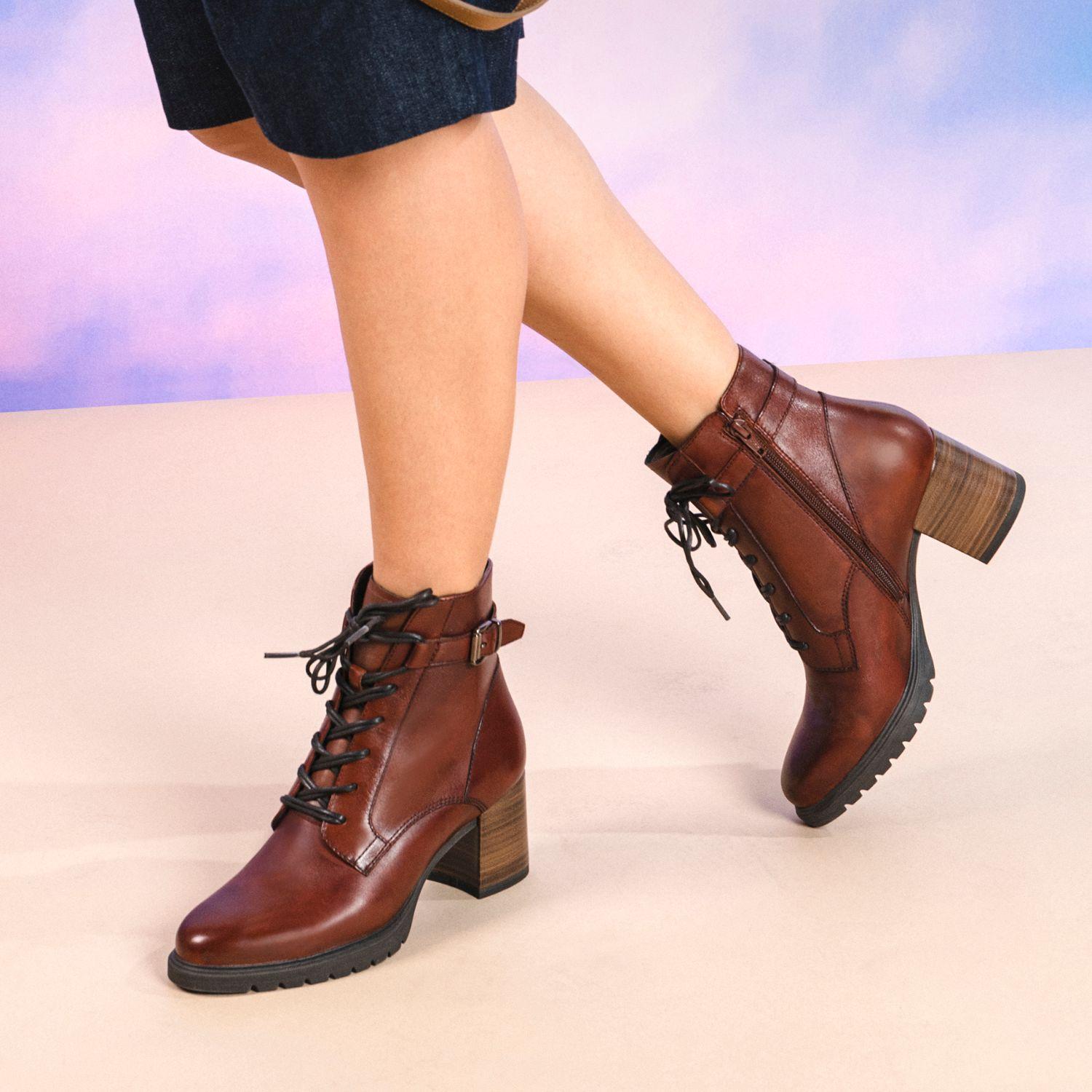 Botin Mujer Jilly 132701 Cognac Flexi-2
