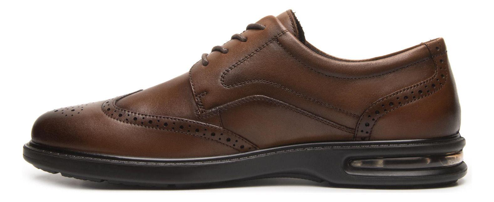 Zapato Hombre Renan 417702 Café Flexi-2
