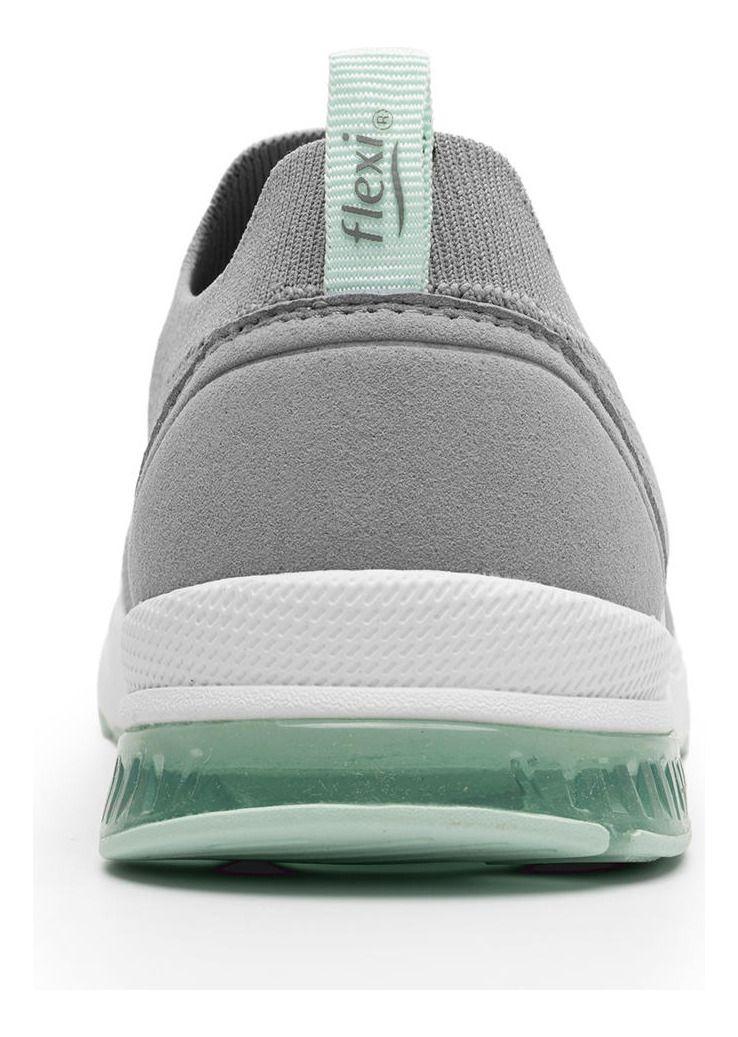 Zapatilla Mujer Casiopea 105112 Gris Flexi-4