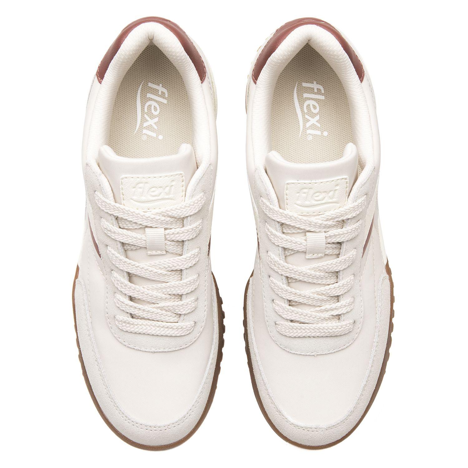 Zapatilla Mujer Naoki 138501 Beige Flexi-5