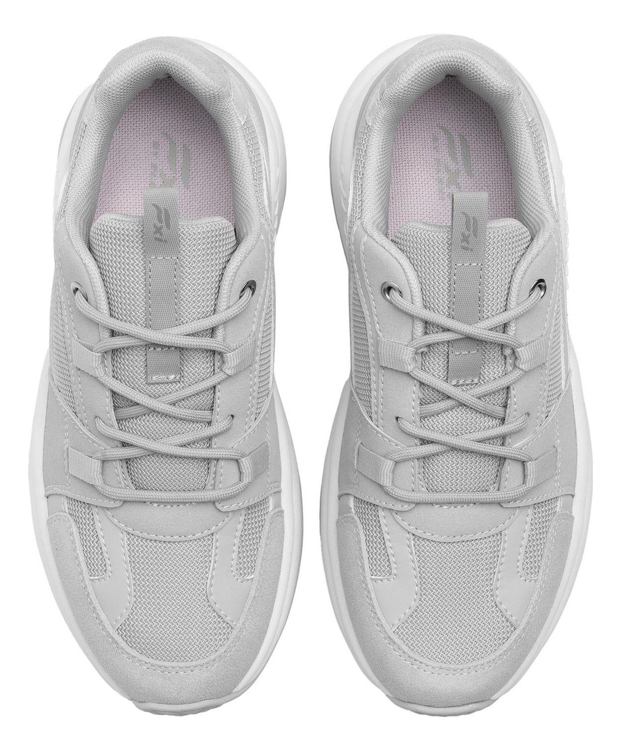 Zapatilla Mujer Nami 124903 Gris Flexi-3