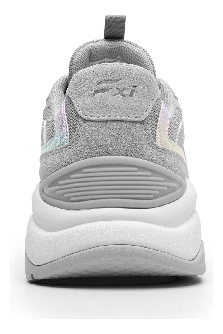 Zapatilla Mujer Nami 124903 Gris Flexi-4