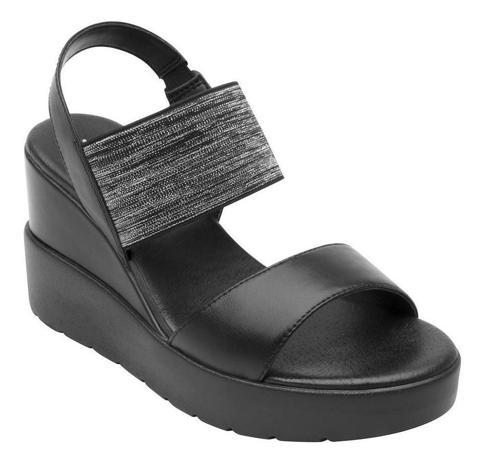 Sandalia mujer Fetuccini 107305 negro Flexi-0
