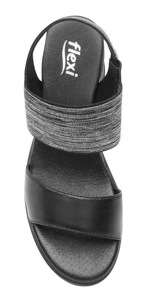 Sandalia mujer Fetuccini 107305 negro Flexi-4