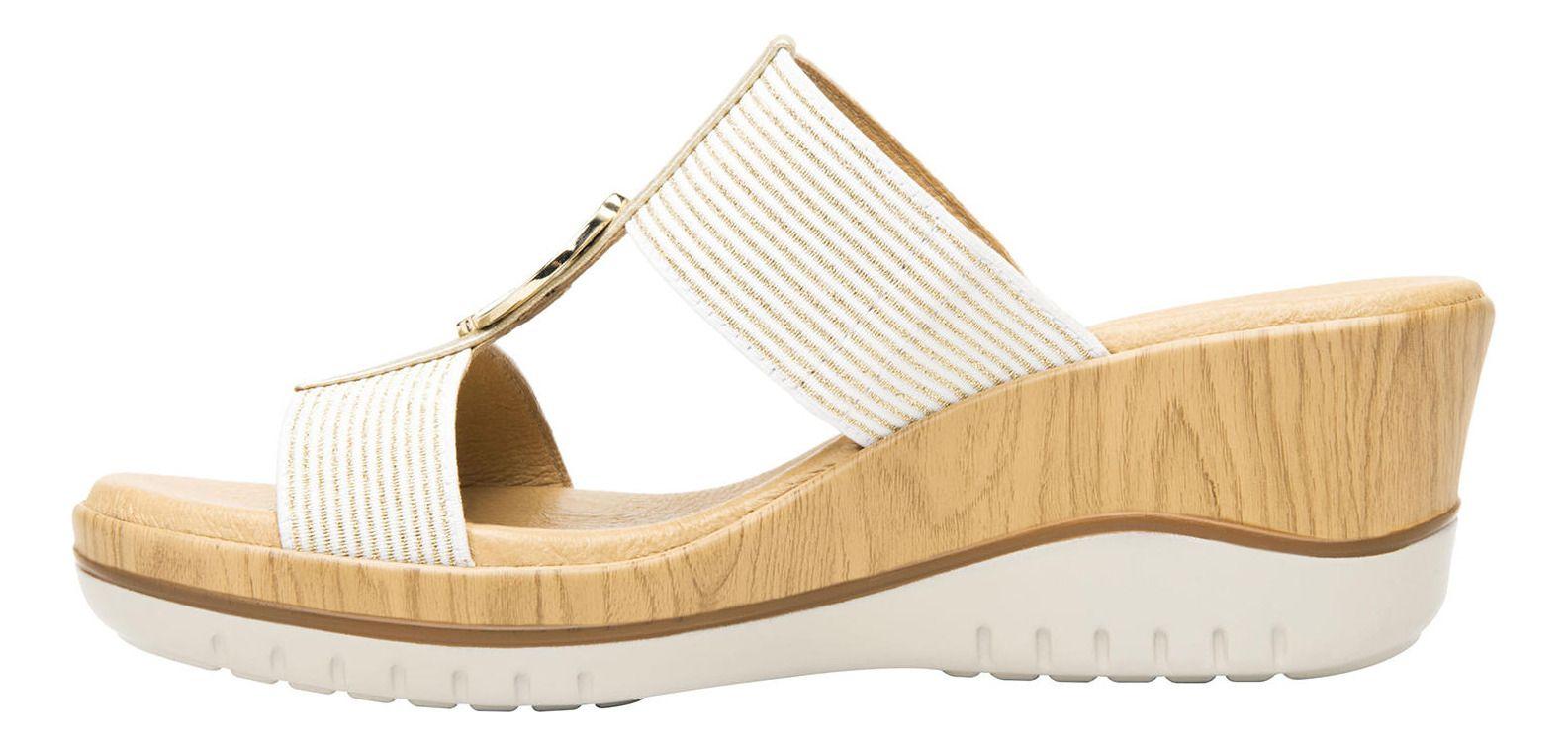 Sandalia Mujer Emily Dorado Flexi-2