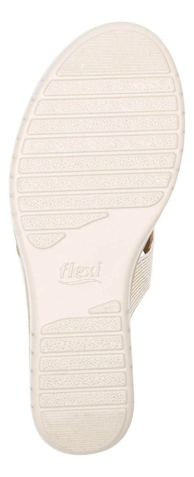 Sandalia Mujer Emily Dorado Flexi-3