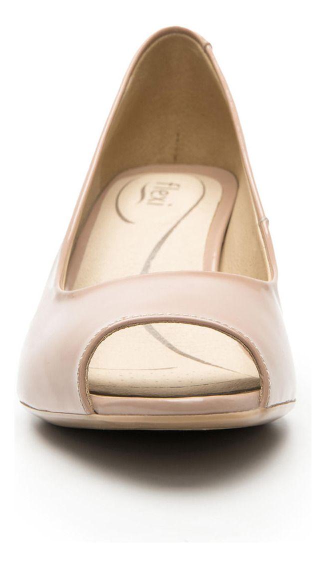 Zapato Mujer Pipa 124404 Nude Flexi-3