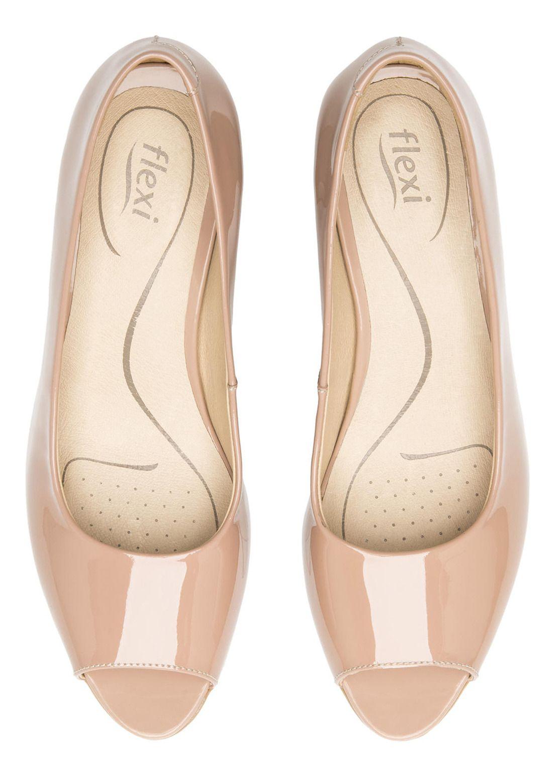 Zapato Mujer Pipa 124404 Nude Flexi-4