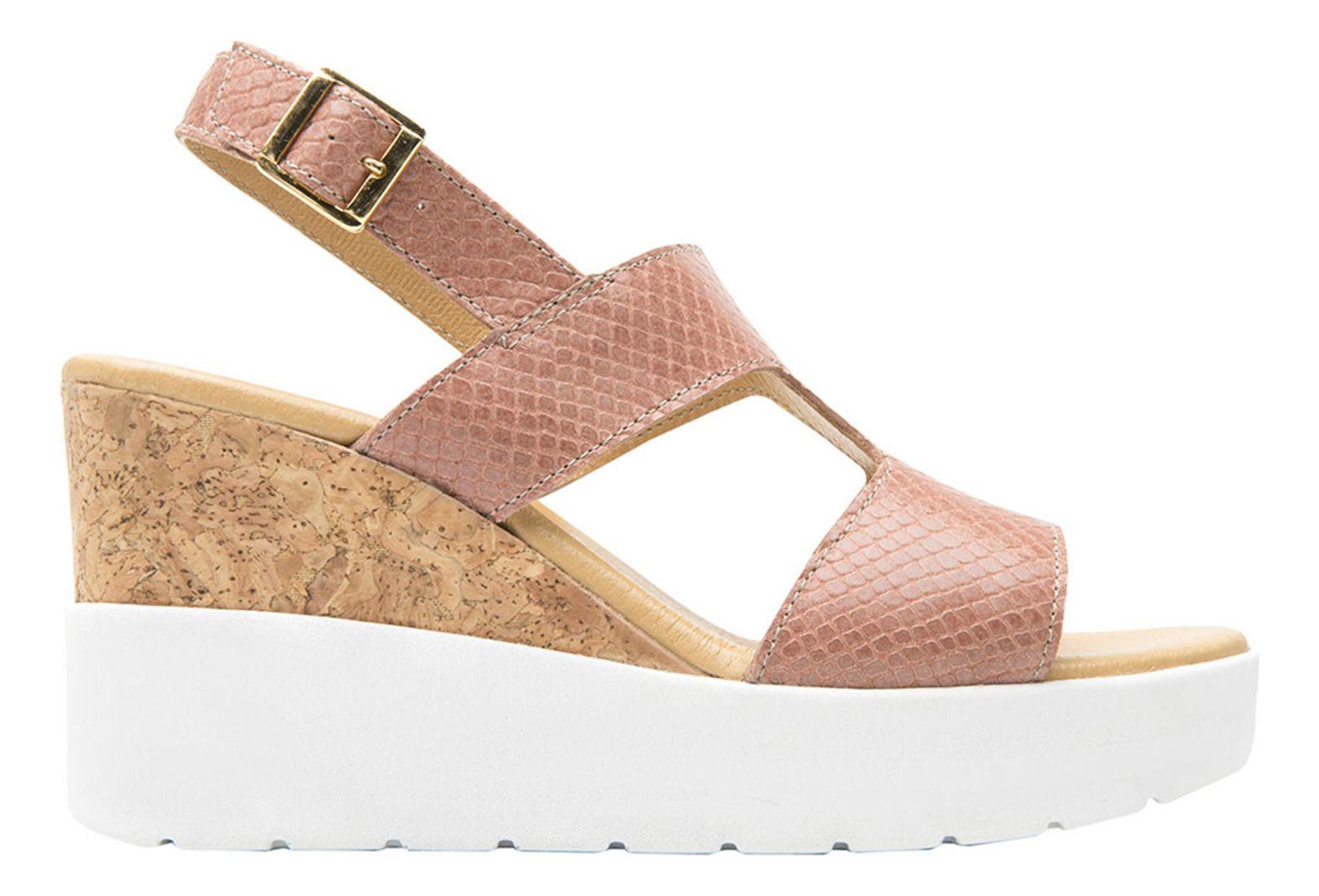 Sandalia Mujer Fetuccini Rosa Flexi-0