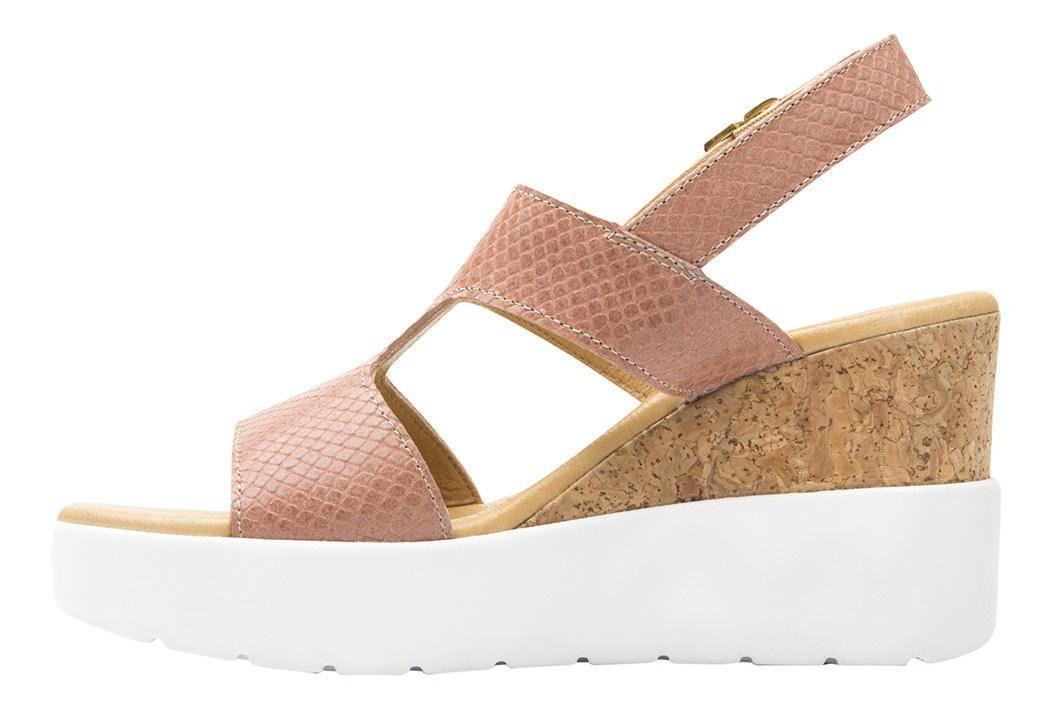 Sandalia Mujer Fetuccini Rosa Flexi-2