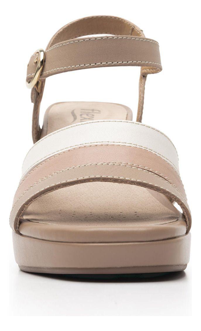 Sandalia Mujer Kadeisha 123007 Taupe Flexi-4