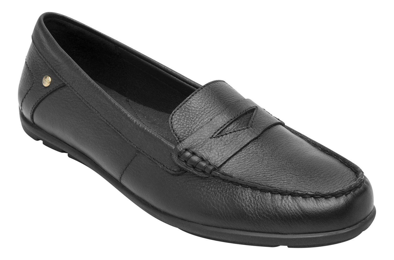 Mocasín Mujer Cuero Pamela Negro Flexi-1