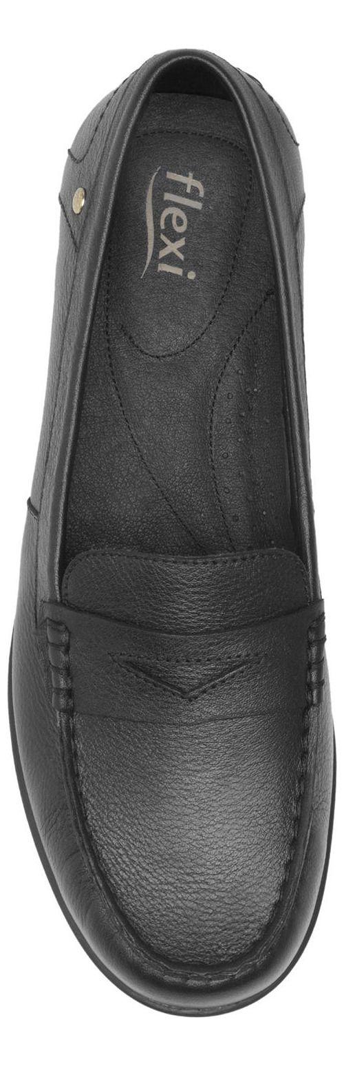 Mocasín Mujer Cuero Pamela Negro Flexi-5