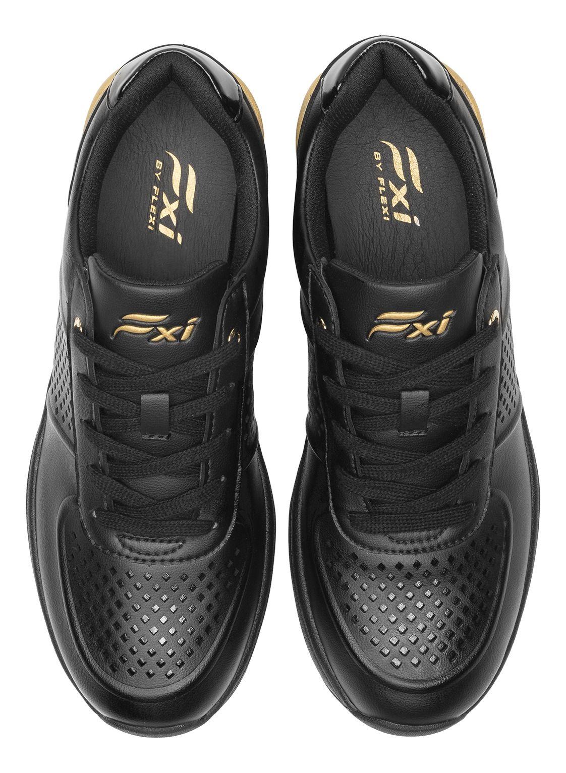 Zapatilla Mujer Brisea 132201 Negra Flexi-8