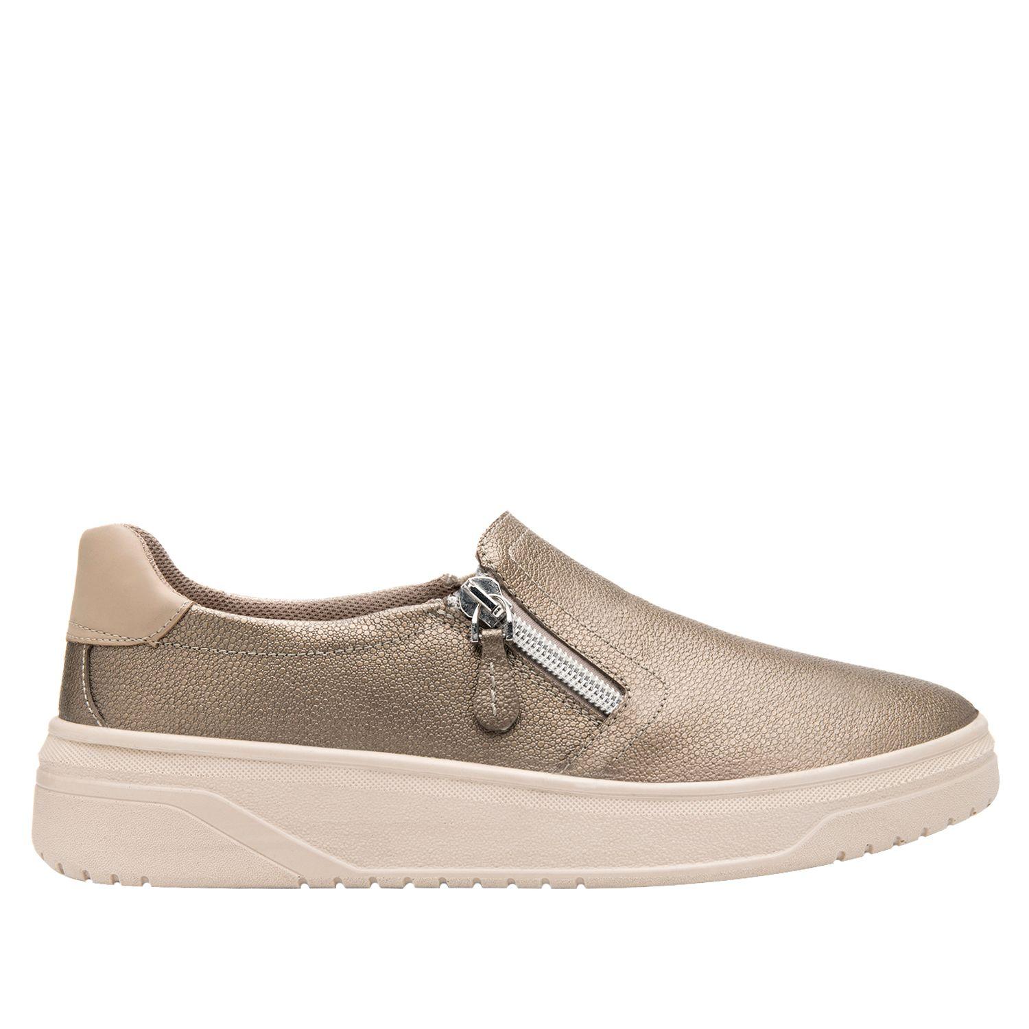 Zapatilla Mujer Helina 136604 Dorada Flexi-0